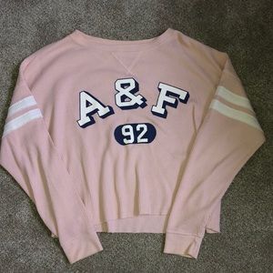 ABERCROMBIE & FITCH Pink Crop Top
